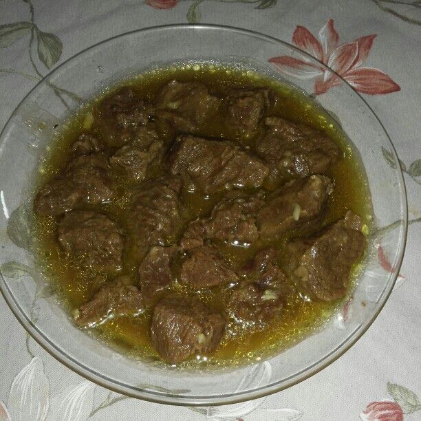 Carne cozida fácil e rápido