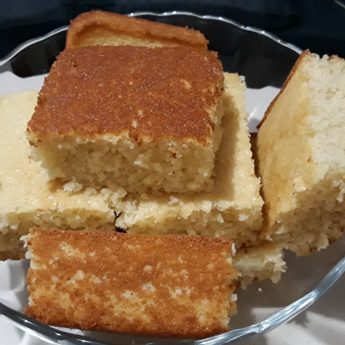 Bolo de puba seca