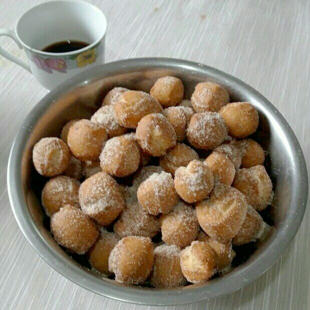 Bolinho de chuva com vinagre