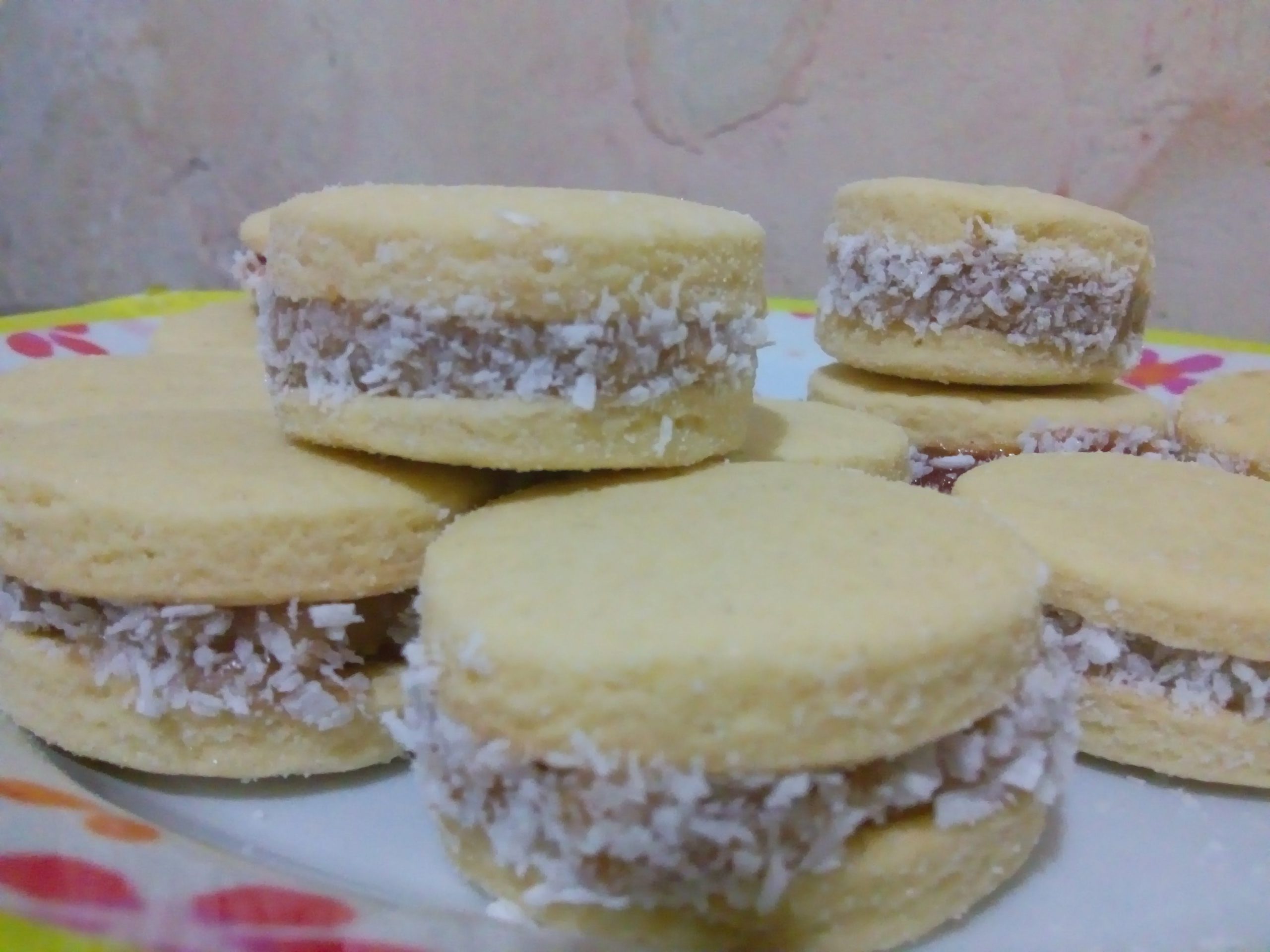 Alfajor de amido de milho