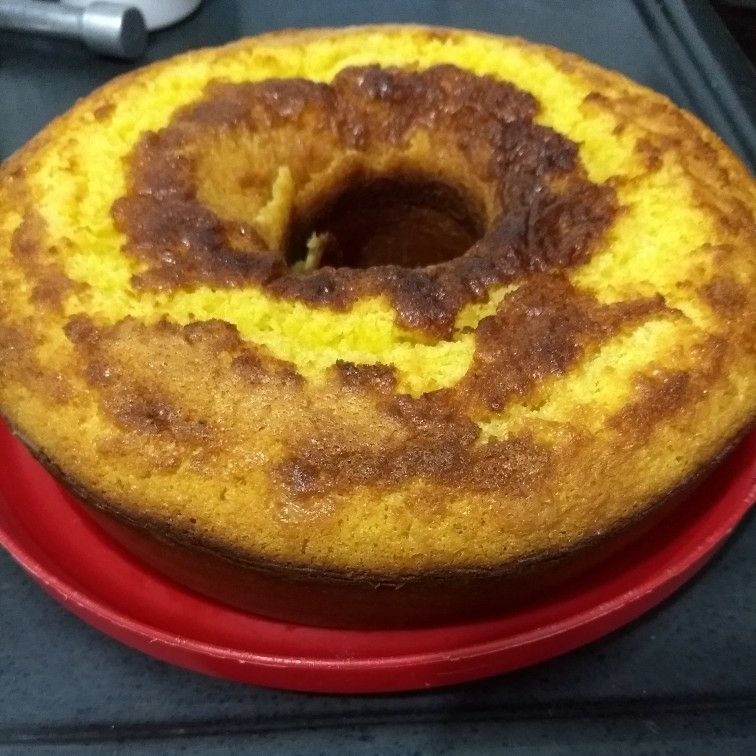 Bolo de flocão de arroz