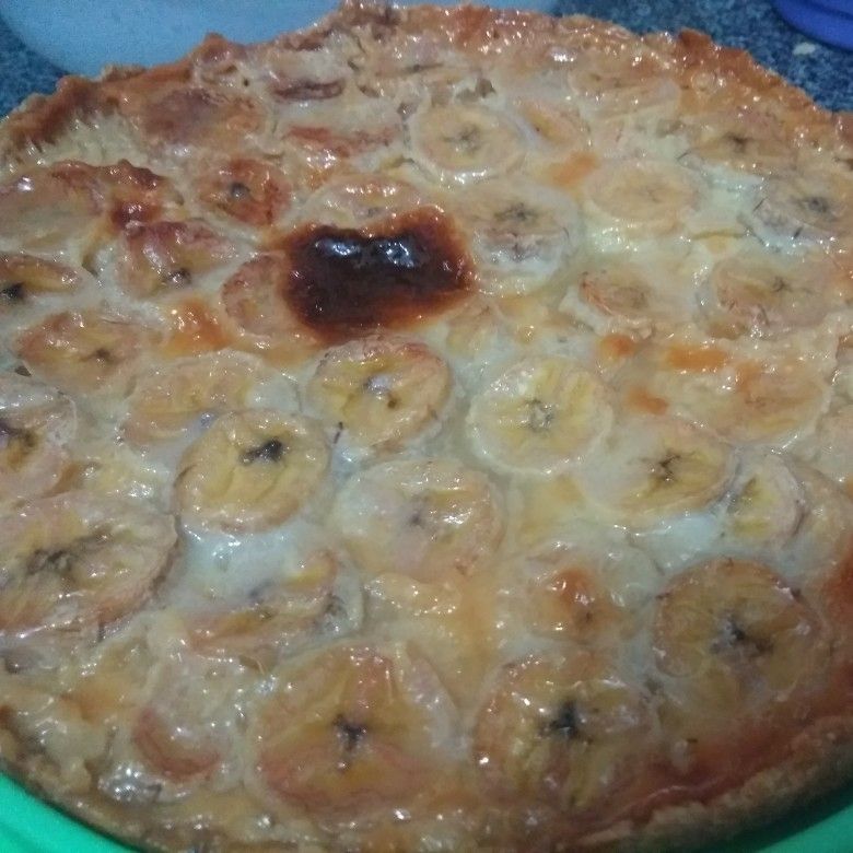 Torta de doce de banana