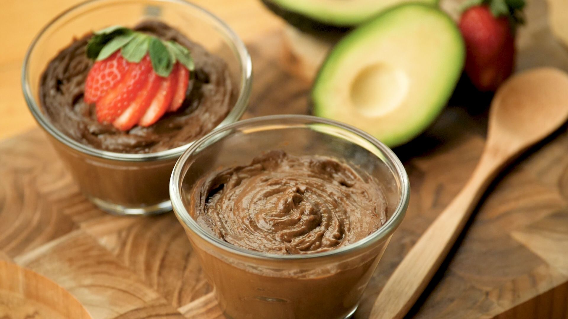 Mousse de chocolate vegano