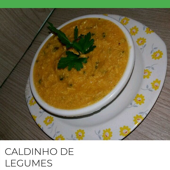 Caldinho de legumes