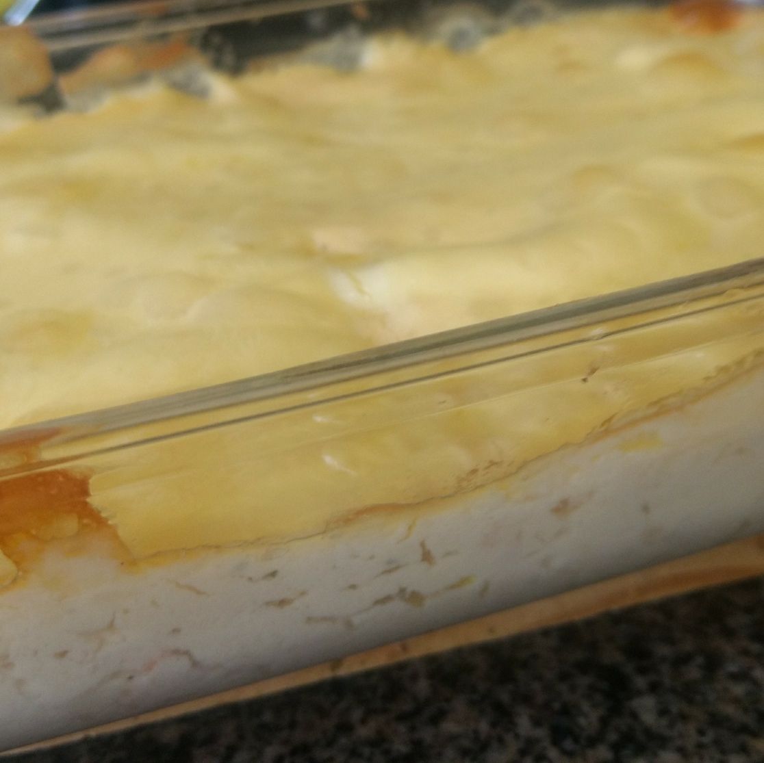 Camarão gratinado ao catupiri