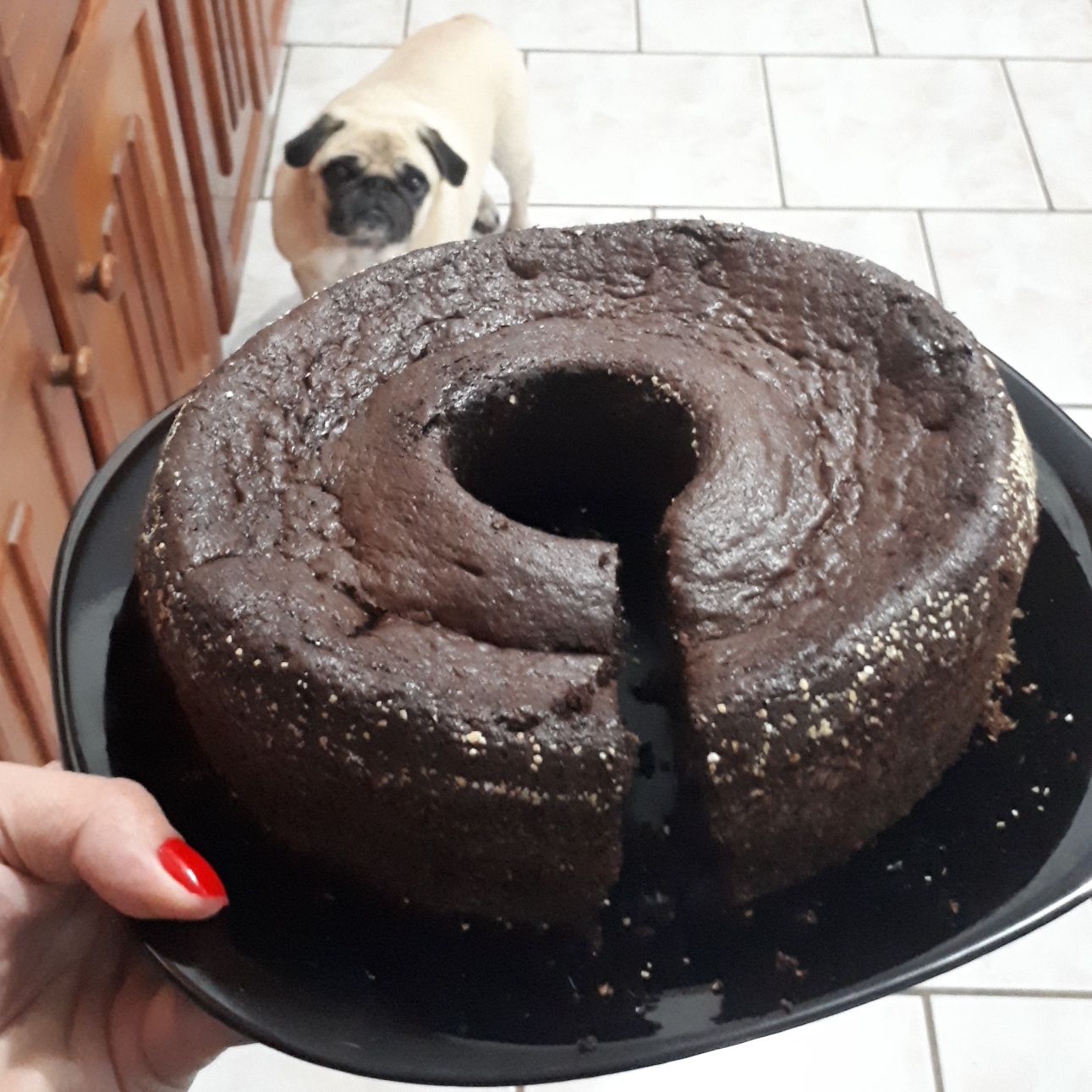 Bolo de cacau low carb sem farinha