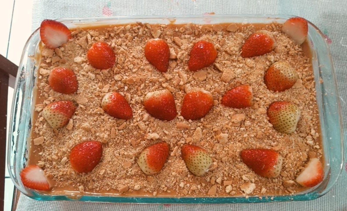 Pavê de doce de leite